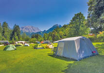 Campingplatz Simonhof auf 860 m Höhe